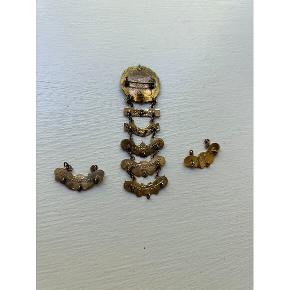 "Little's System Cross & Crown "1 ST CONG'L"  Pn 1/20 9KT Gold r - Picture 5 of 6